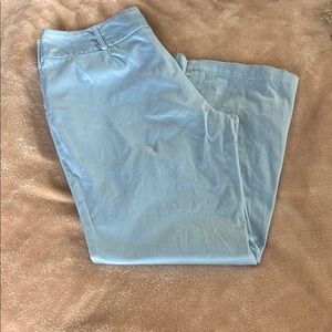 New York & Company Light Blue Slight Flare Pant
